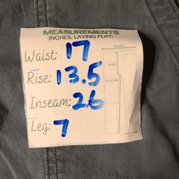 Kensie Women's Cargo Style Navy Blue Cargo Jeans Size 14 - Picture 11 of 11